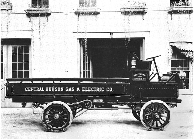 Early Central Hudson service truck 