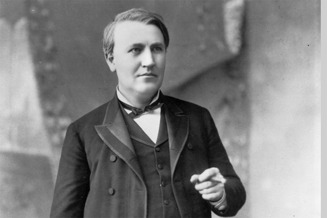 Edison in 1880s