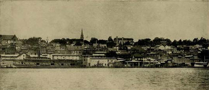 Newburgh, view from across the river