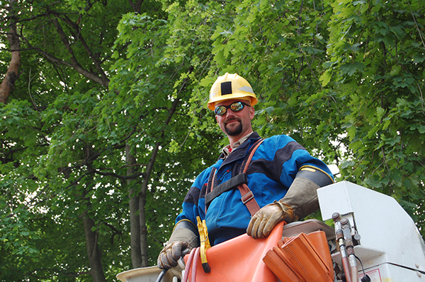 Central Hudson worker