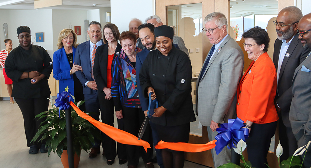 Orange FoodTEC Ribbon Cutting