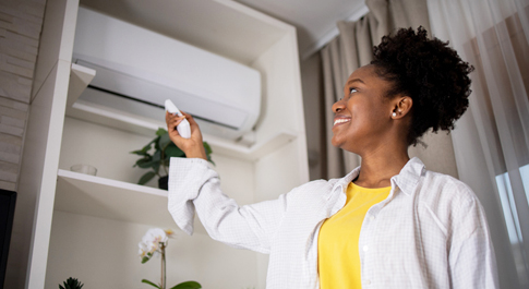 Adjusting home temperature