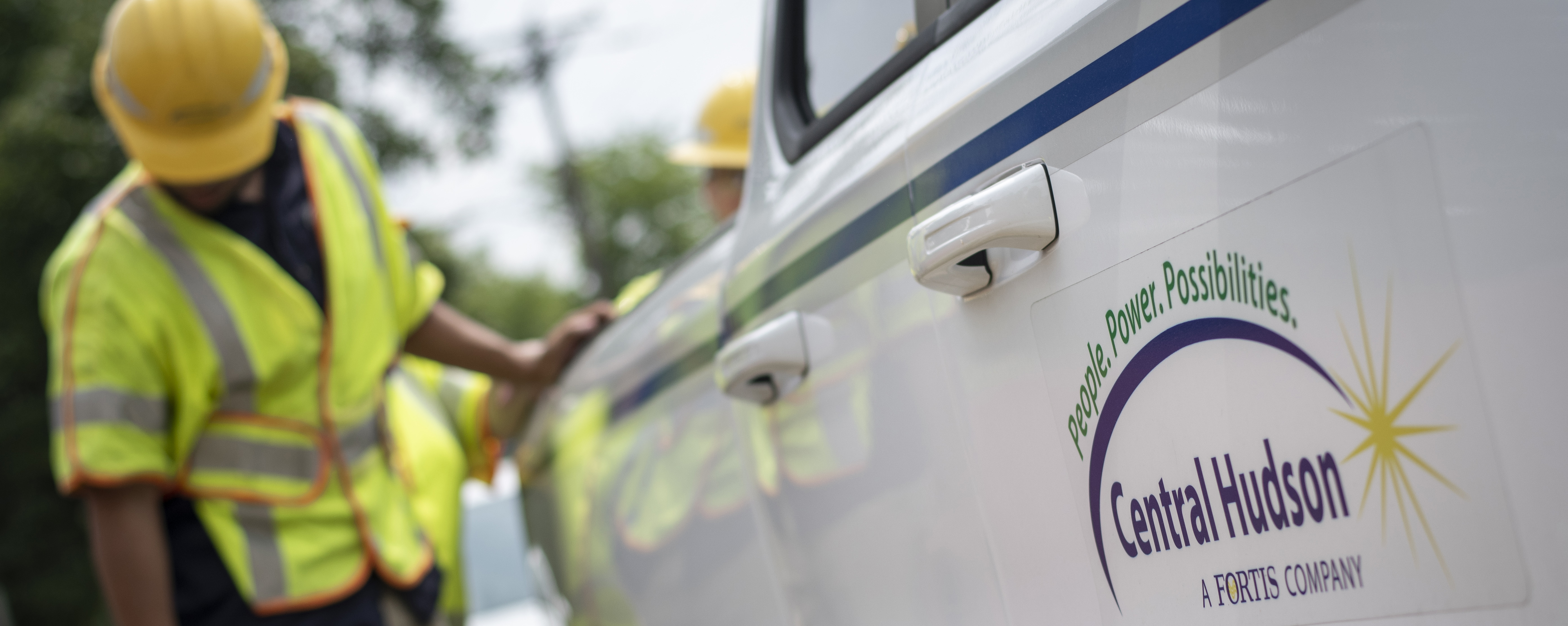 CH vehicle and worker