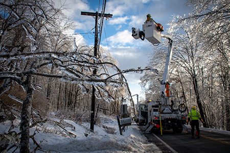 Ice storm