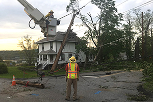 Central Hudson crews repair fallen wires