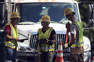 Central Hudson employees at work