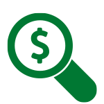 Dollar sign icon