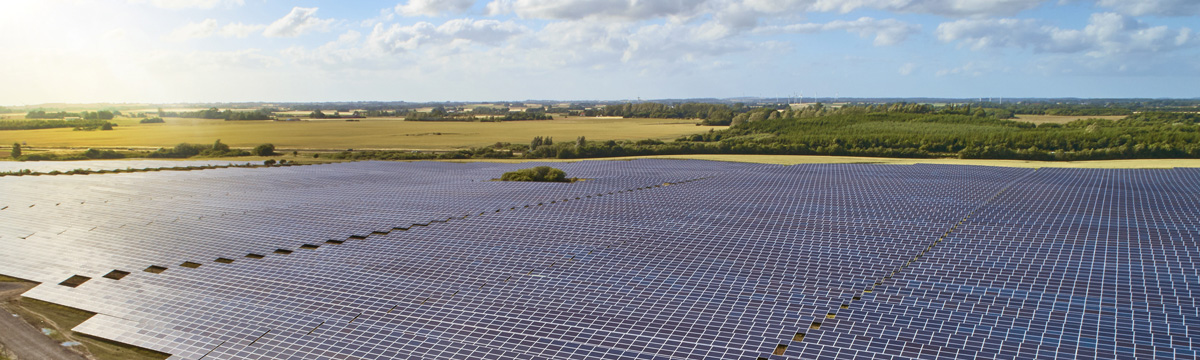 Large commercial solar energy system