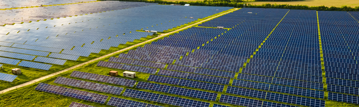 Large scale solar energy system