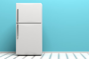 Old refrigerator