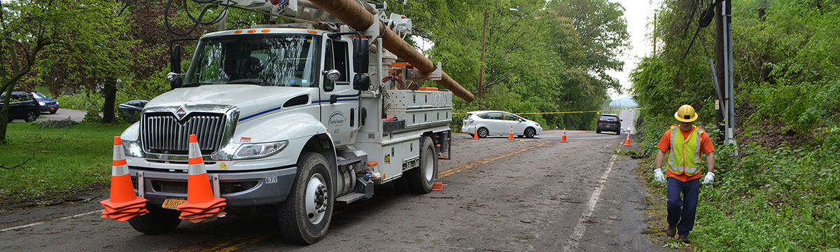 Central Hudson crews repairing storm damage
